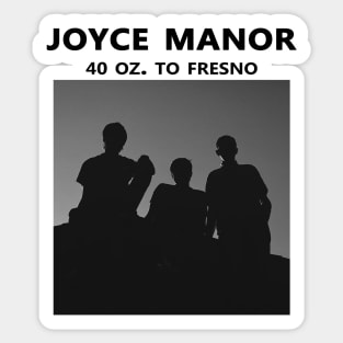 Joyce Manor Merch to Fresno Sticker